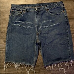 Vintage Distressed Levi’s Jorts